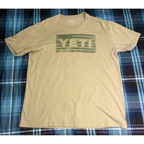 Yeti Green T-Shirt Size X-Large - Picture 1 of 4